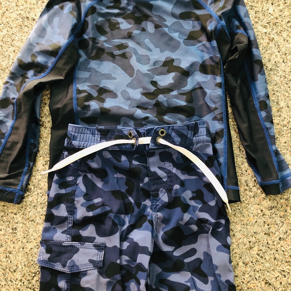 Hanna Anderson 2pc. toddler swim set